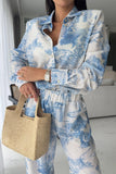 Women's Printed casual suit