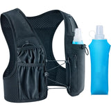 Lightweight Running Hydration Vest with 9 Pockets & Adjustable Fit