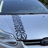 Gothic Windshield Decal