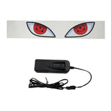 Crystal Eyes Led Car Sticker