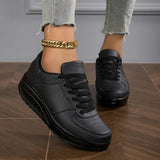 Women's Casual Fashion Breathable Platform Wedge Orthopaedic Sneakers
