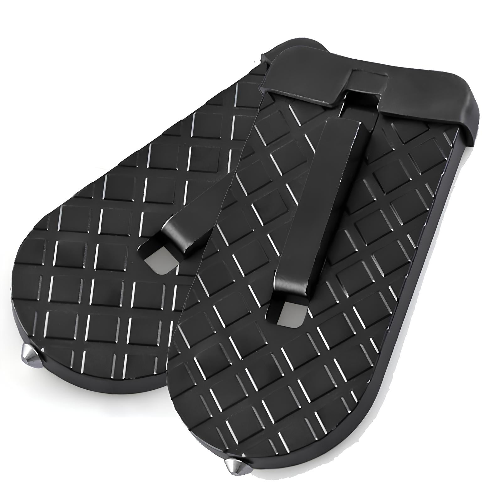 Car Door Step Folding Aluminum Alloy Car Step Universal Fit Most Cars SUVs and Trucks
