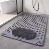 Non-Slip Waterproof Bath Mat with Massage Texture