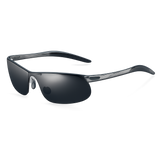 Men’s Polarized Sport Sunglasses – Lightweight Metal Frame For Driving Fishing Golf Running