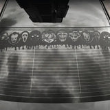 Horror Icons Car Decal