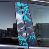 Sugar Skull Car Door Stickers