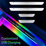 Custom Car Door Sill Lights
