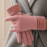 Thick Windproof Touchscreen Winter Gloves for Adults – Cycling & Outdoor Sports