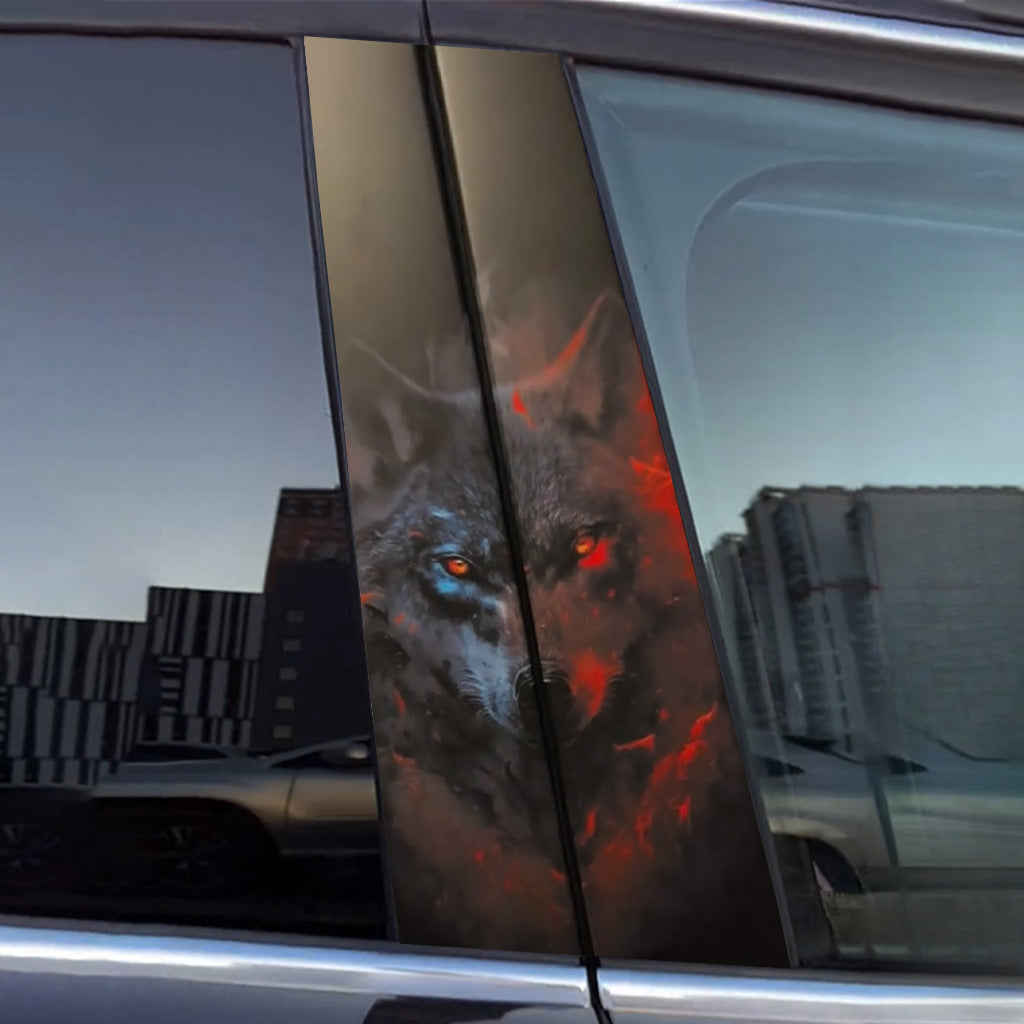 Wolf Car Door Stickers