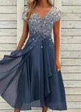Elegant Glitter Starry Dress Party Dress