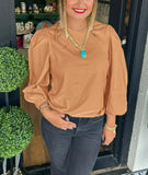 Women's Poplin Sleeve Tops (Buy 2 Free Shipping)