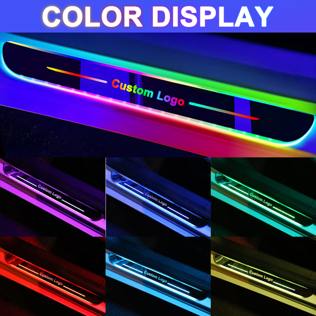 Custom Car Door Sill Lights