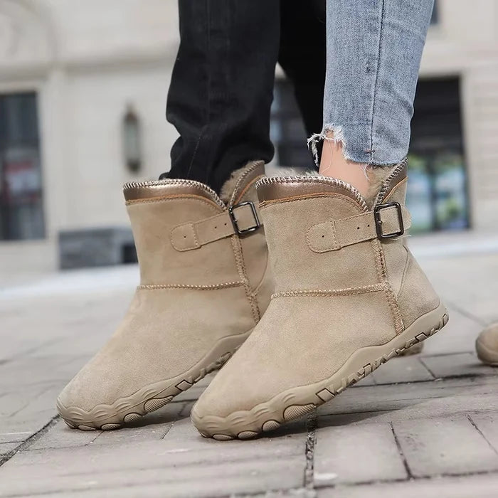 Non-slip & Waterproof Winter Barefoot Boots with Orthopedic Arch Support
