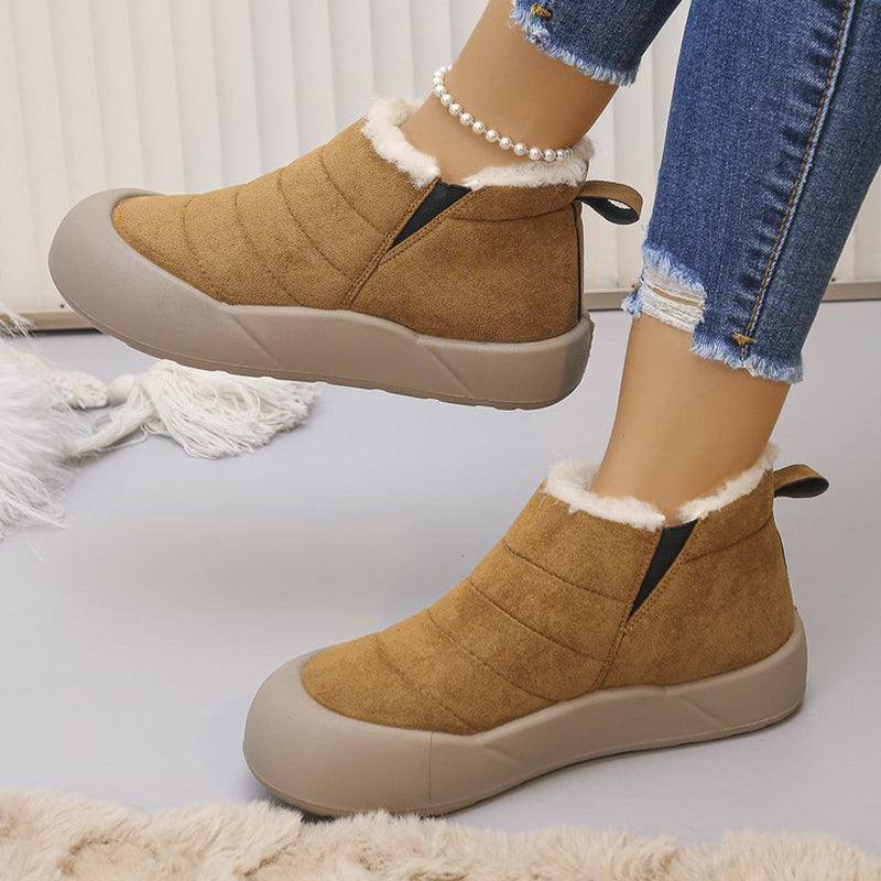 Waterproof Soft-Sole Cotton Winter Boots